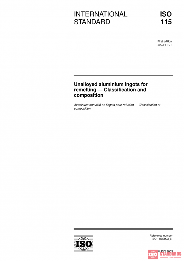 ISO 115:2003 PDF
