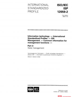 ISO/IEC ISP 12059-2:1995 PDF