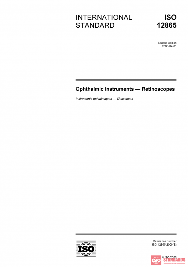 ISO 12865:2006 PDF