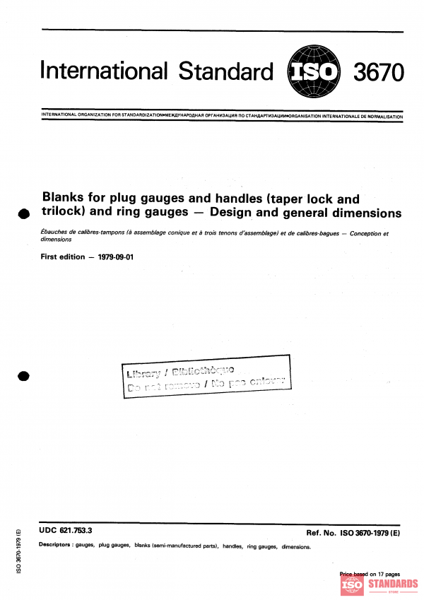ISO 3670:1979 PDF