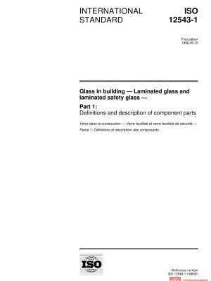 ISO 12543-1:1998 PDF