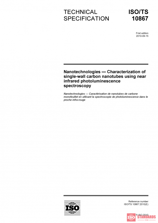 ISO/TS 10867:2010 PDF