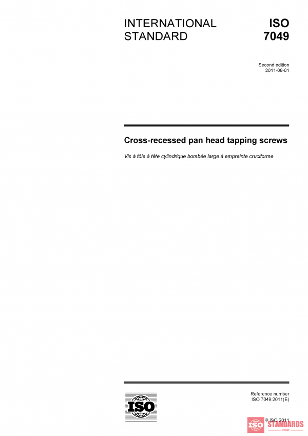 ISO 7049:2011 PDF