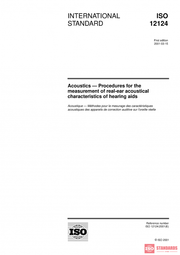 ISO 12124:2001 PDF