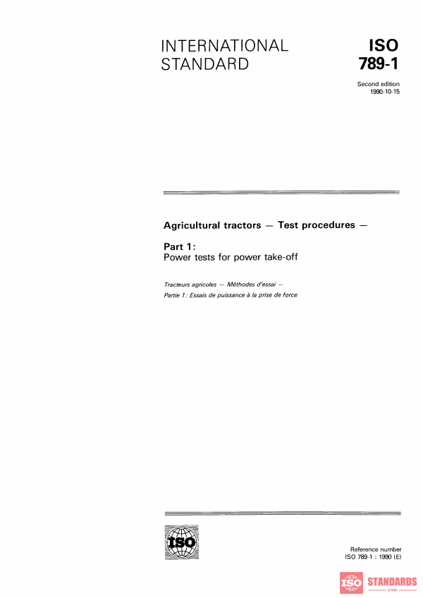 ISO 789-1:1990 PDF