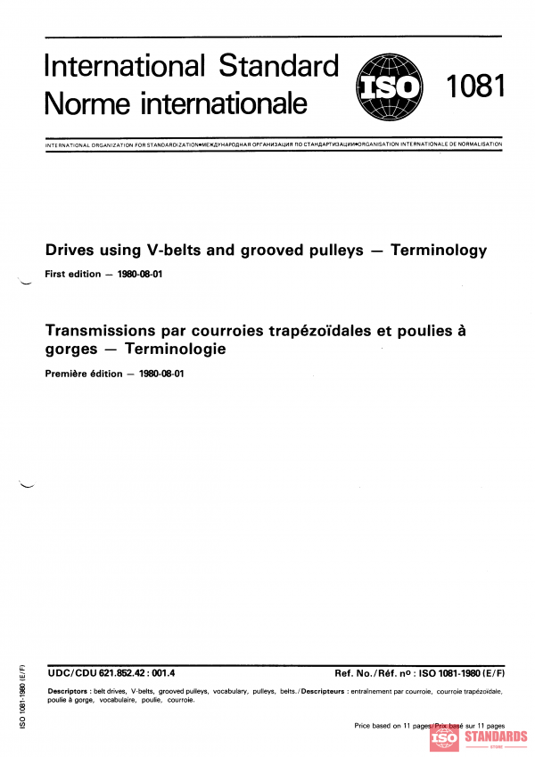 ISO 1081:1980 PDF