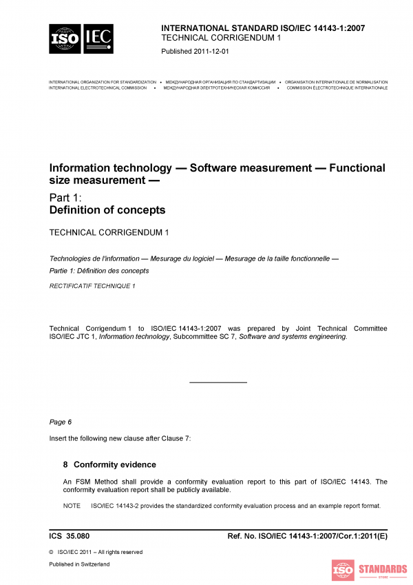 ISO/IEC 14143-1:2007/COR1:2011 PDF