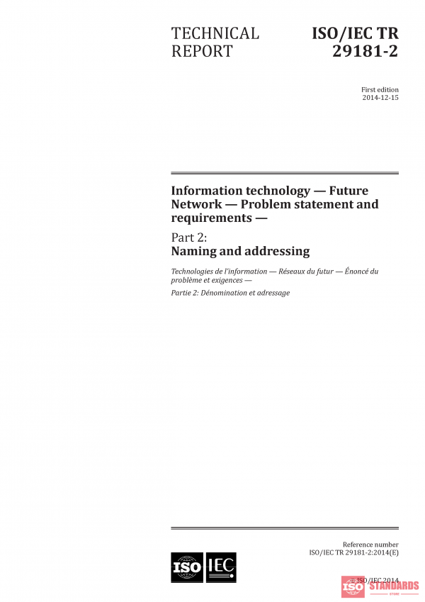 ISO/IEC TR 29181-2:2014 PDF