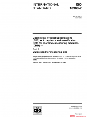 ISO 10360-2:2001 PDF