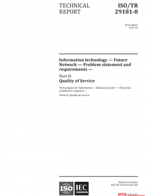 ISO/IEC TR 29181-8:2017 PDF