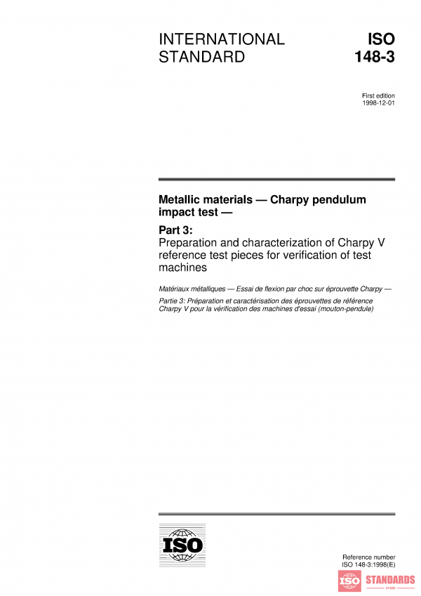 ISO 148-3:1998 PDF