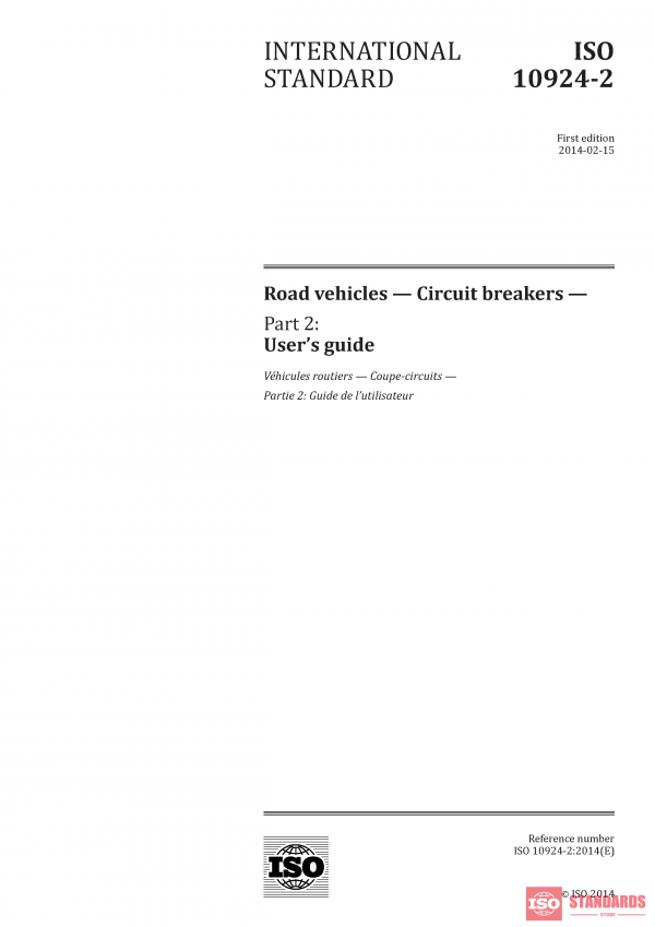 ISO 10924-2:2014 PDF