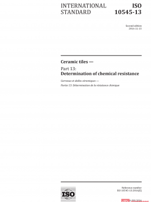 ISO 10545-13:2016 PDF
