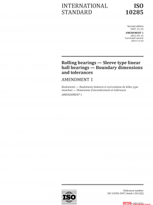 ISO 10285:2007/Amd 1:2012 PDF