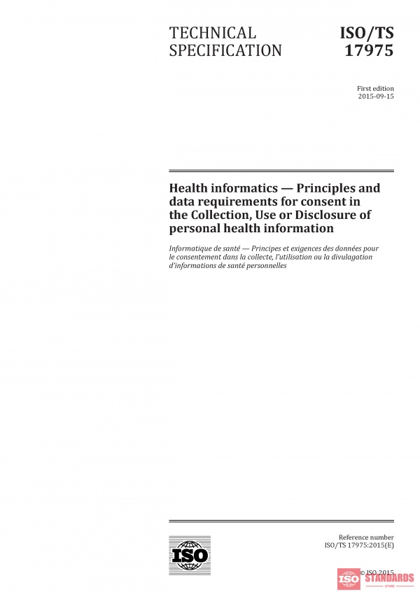 ISO/TS 17975:2015 PDF