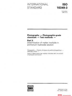 ISO 10349-3:1992 PDF