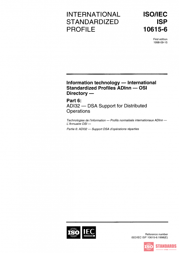 ISO/IEC ISP 10615-6:1998 PDF