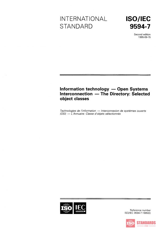 ISO/IEC 9594-7:1995 PDF