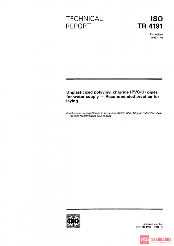ISO/TR 4191:1989 PDF