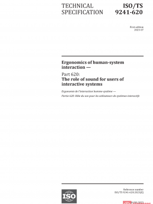 ISO/TS 9241-620:2023 PDF