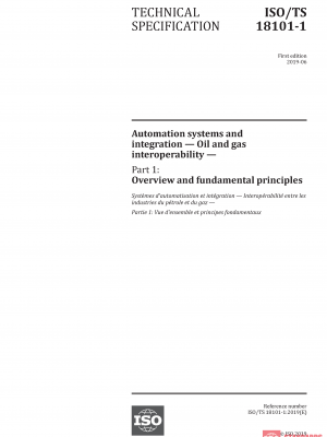 ISO/TS 18101-1:2019 PDF