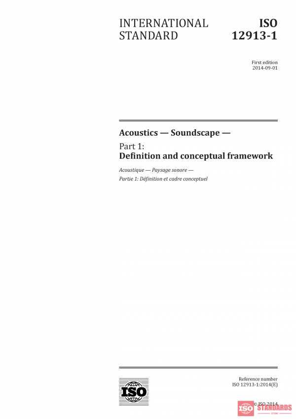 ISO 12913-1:2014 PDF