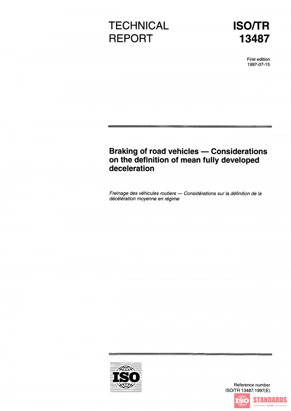 ISO/TR 13487:1997 PDF