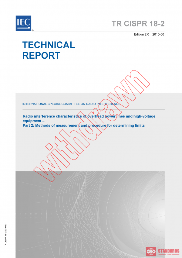 CISPR TR 18-2:2010 PDF