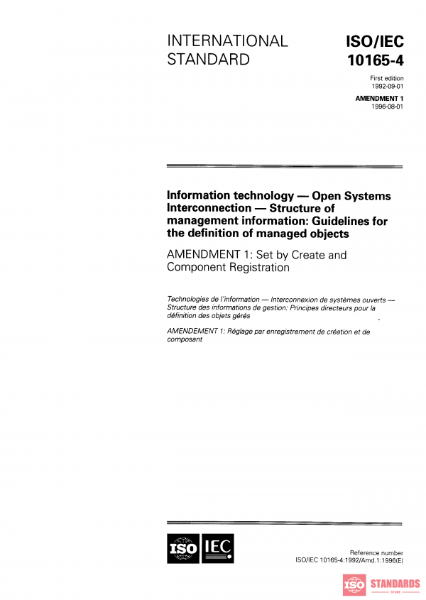 ISO/IEC 10165-4:1992/AMD1:1996 PDF