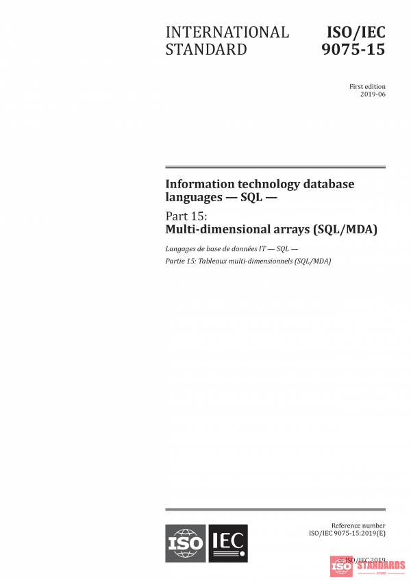 ISO/IEC 9075-15:2019 PDF