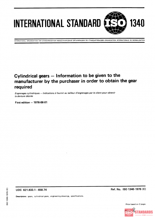 ISO 1340:1976 PDF