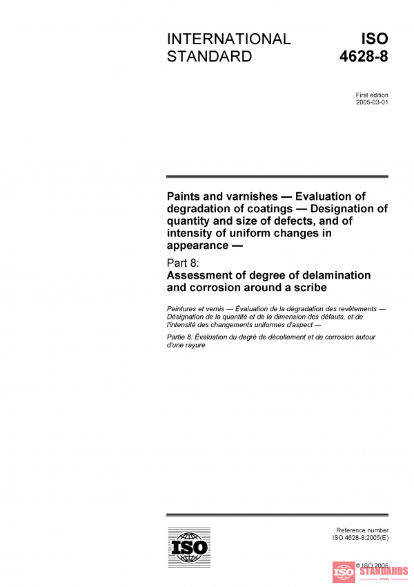 ISO 4628-8:2005 PDF