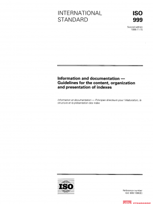 ISO 999:1996 PDF
