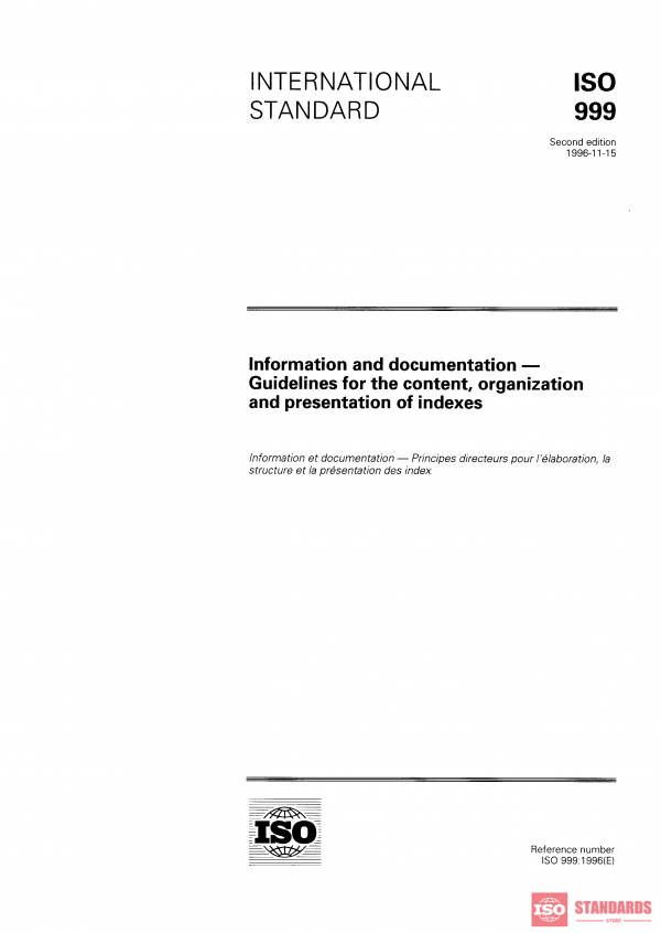 ISO 999:1996 PDF