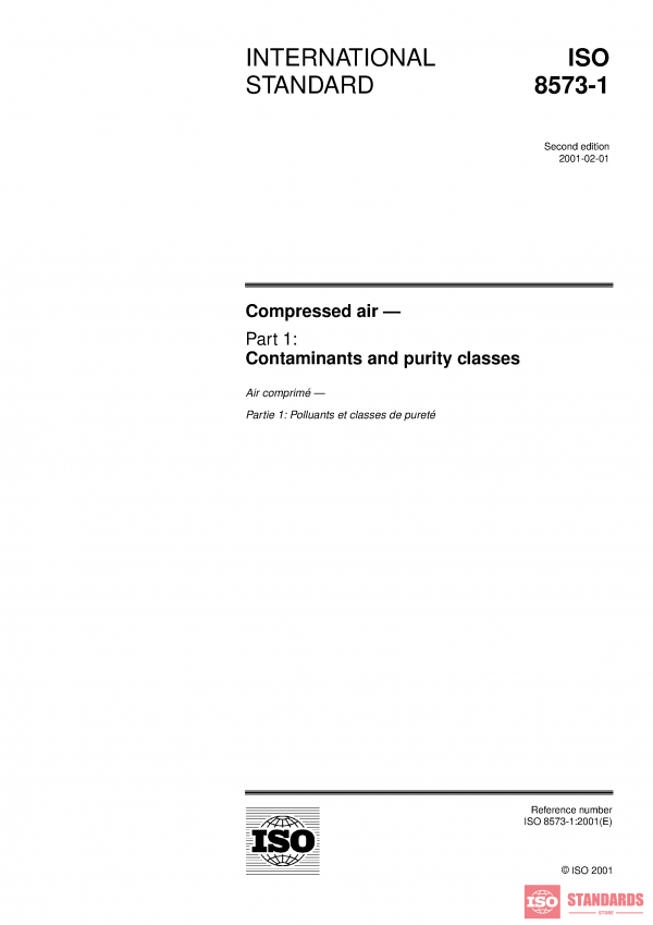 ISO 8573-1:2001 PDF