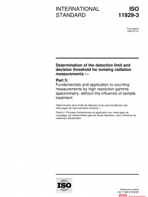 ISO 11929-3:2000 PDF
