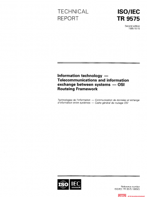 ISO/IEC TR 9575:1995 PDF