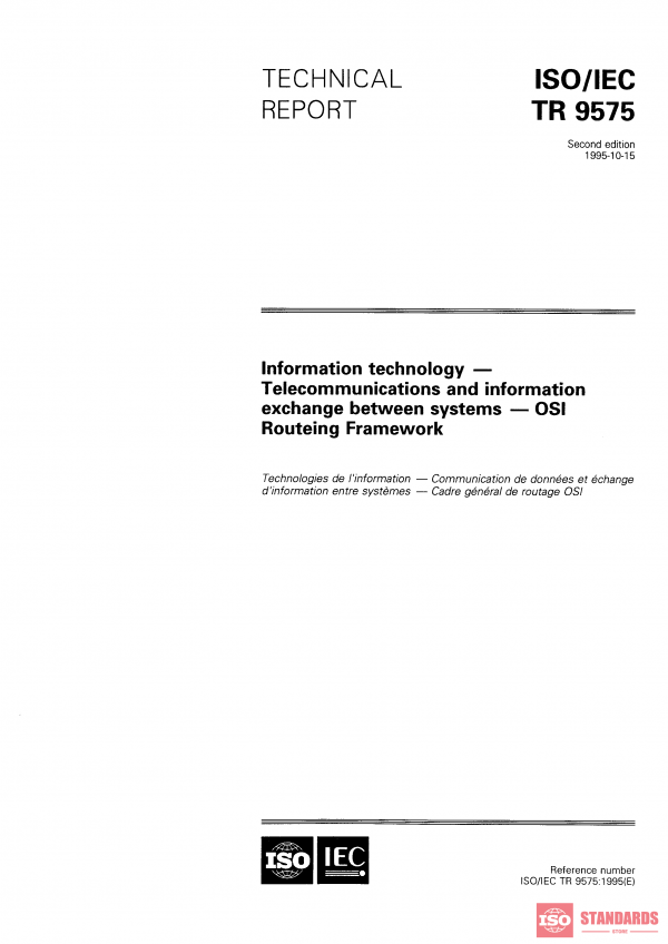 ISO/IEC TR 9575:1995 PDF
