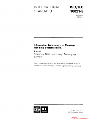 ISO/IEC 10021-8:1995 PDF