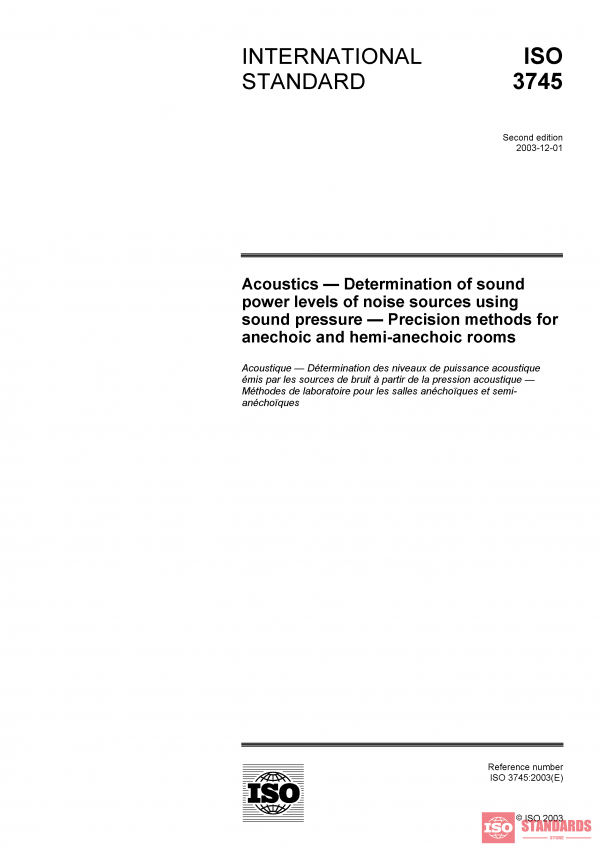 ISO 3745:2003 PDF