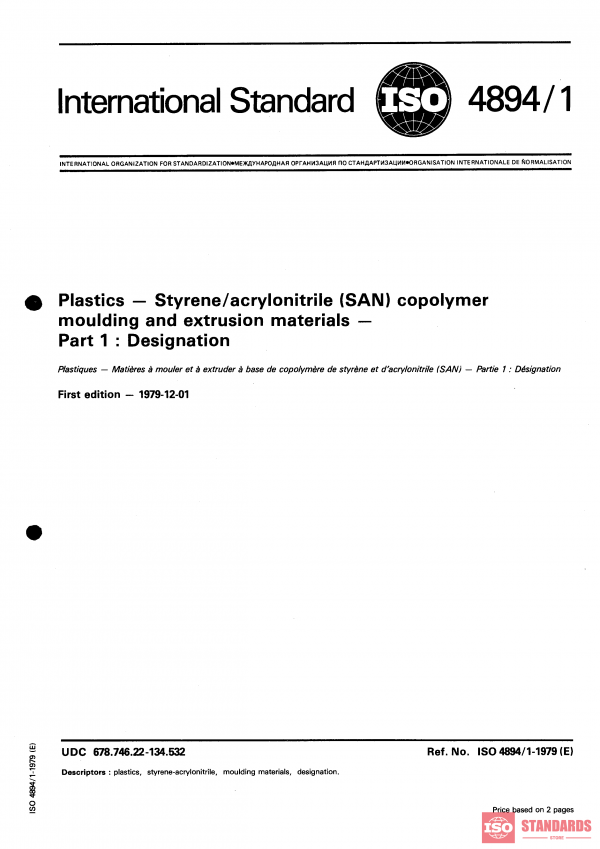 ISO 4894-1:1979 PDF