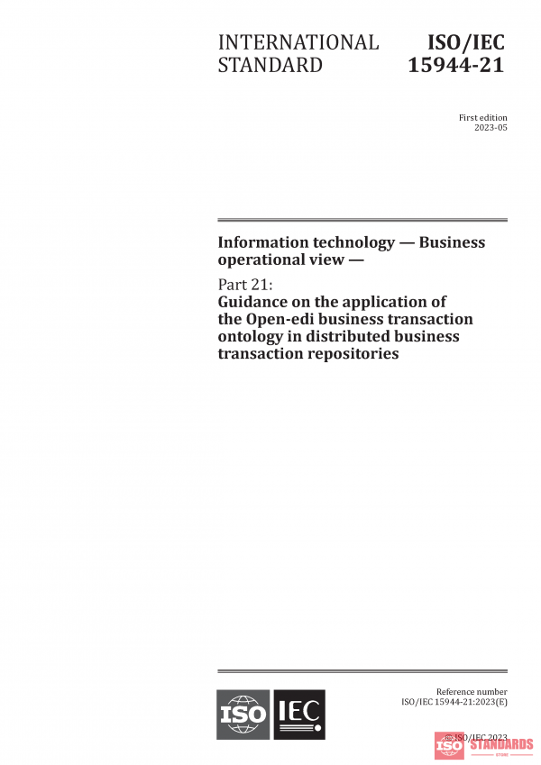 ISO/IEC 15944-21:2023 PDF