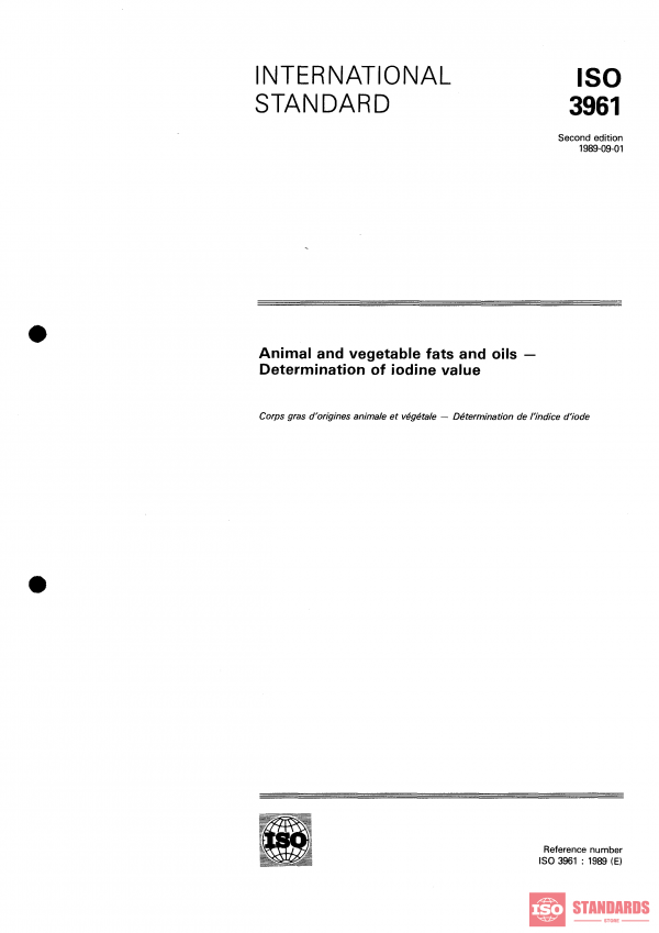 ISO 3961:1989 PDF