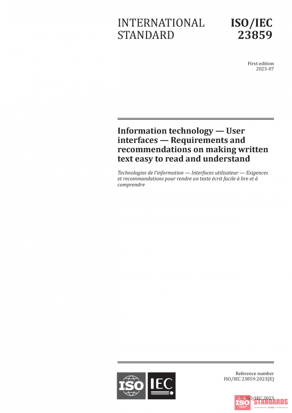 ISO/IEC 23859:2023 PDF