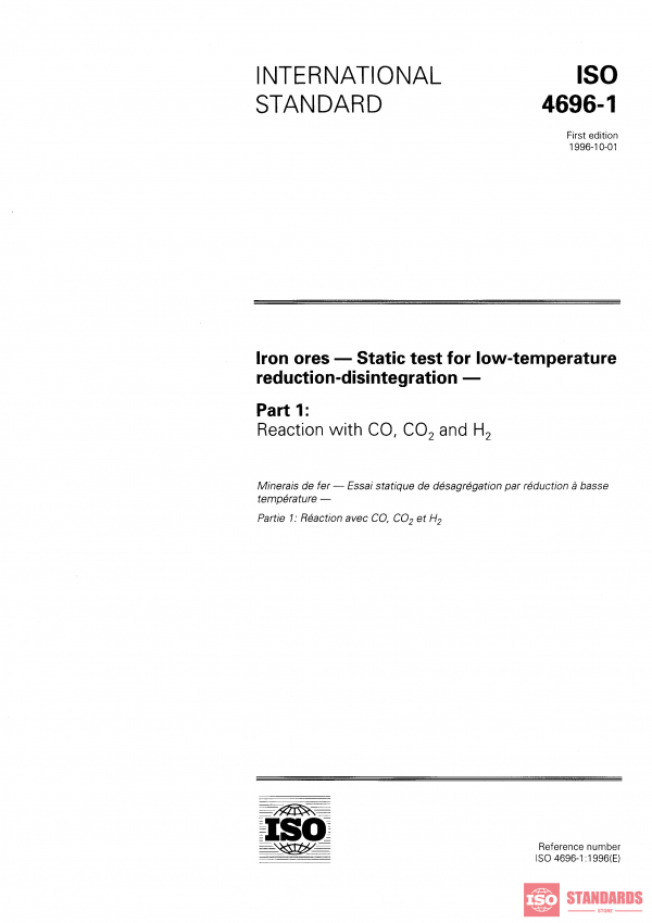 ISO 4696-1:1996 PDF
