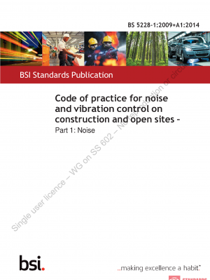 BS 5228 0:2014 PDF