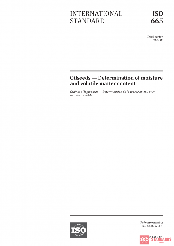 ISO 665:2020 PDF