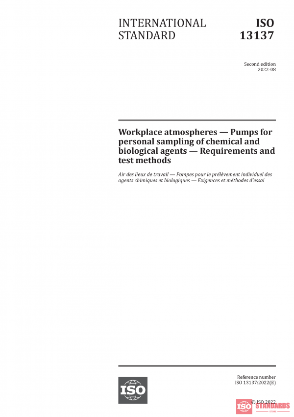 ISO 13137:2022 PDF