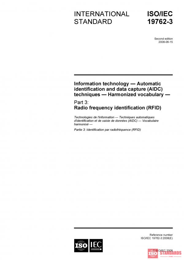 ISO/IEC 19762-3:2008 PDF