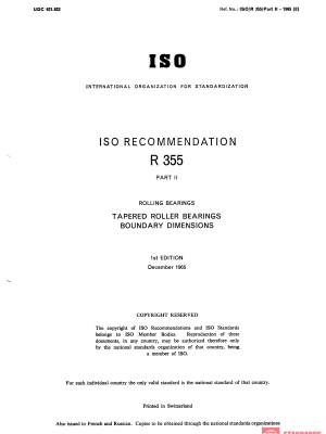 ISO/R 355-2:1965 PDF